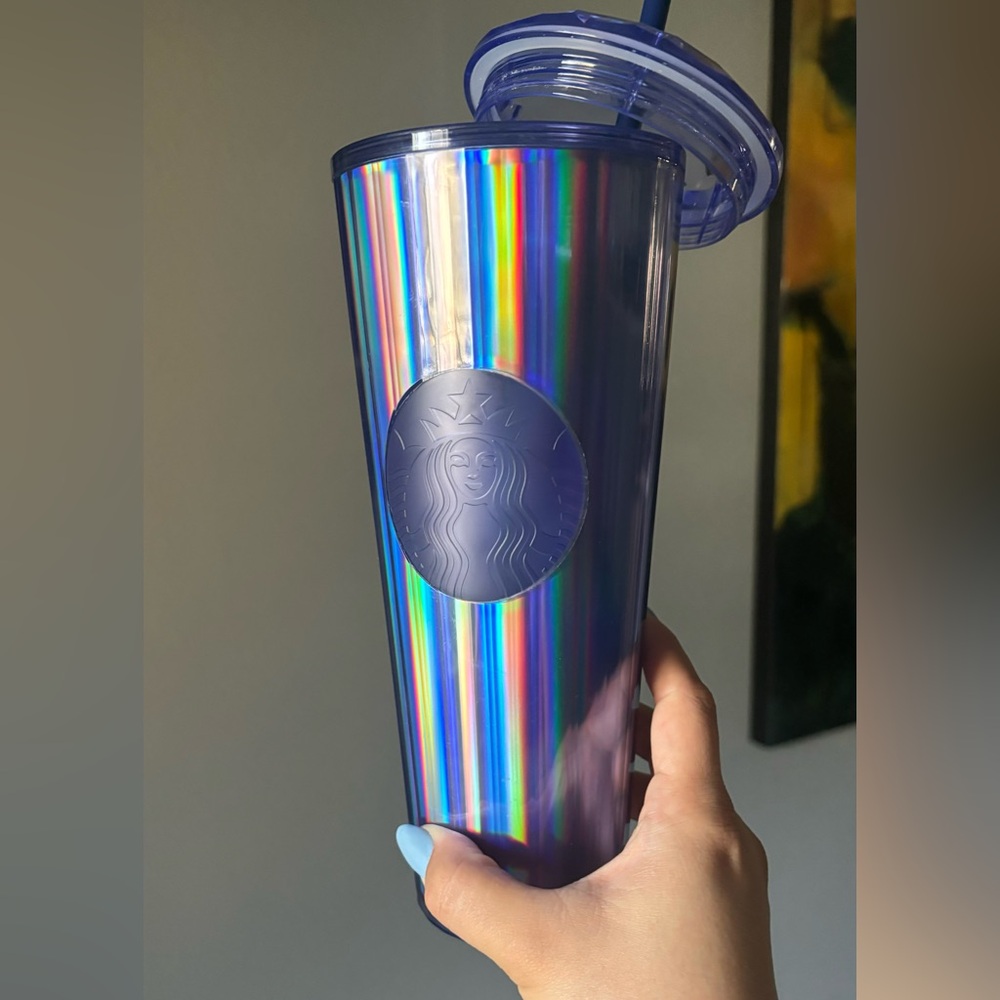 Blue Starbucks Cup